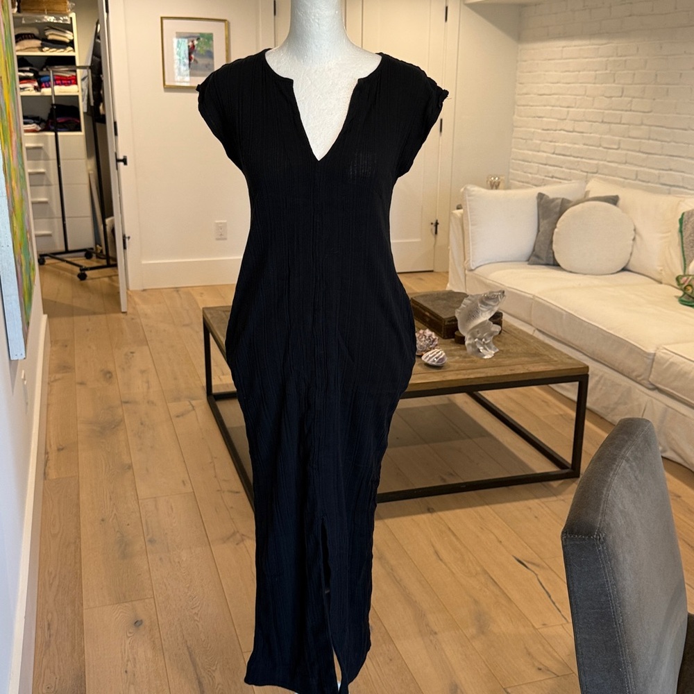 Skin Ramona caftan dress with pockets